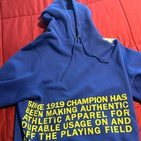 Champion Print Hoodie - Picture 1 of 5